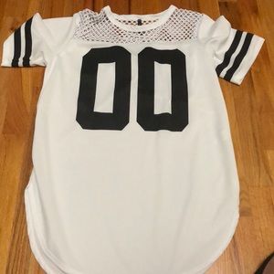 Fish net neckline long 00 jersey